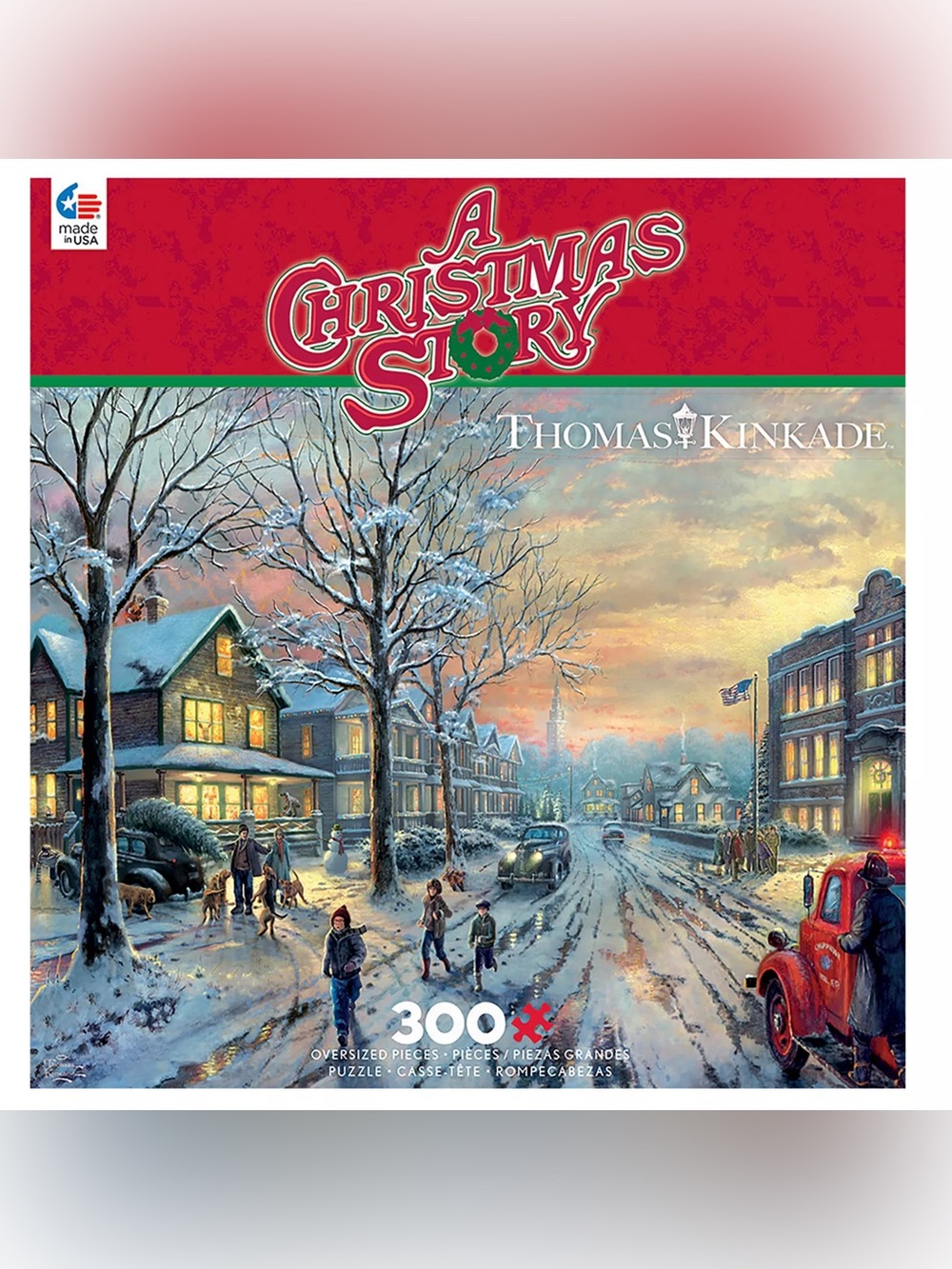 New Ceaco A Christmas Story 300-piece Puzzle & Poster Set